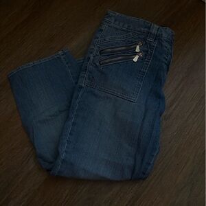 Calvin Klein Jeans Zipple Dark Blue Denim High waters